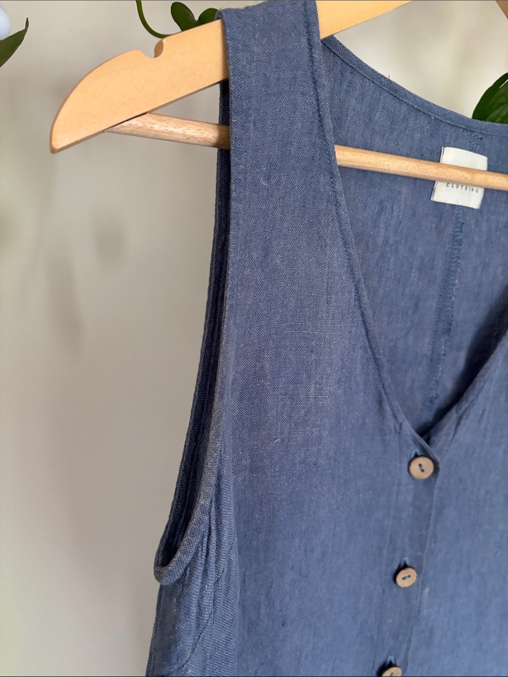 OFFON Linen Wide-leg Summer Jumpsuit - Picture 5 of 7